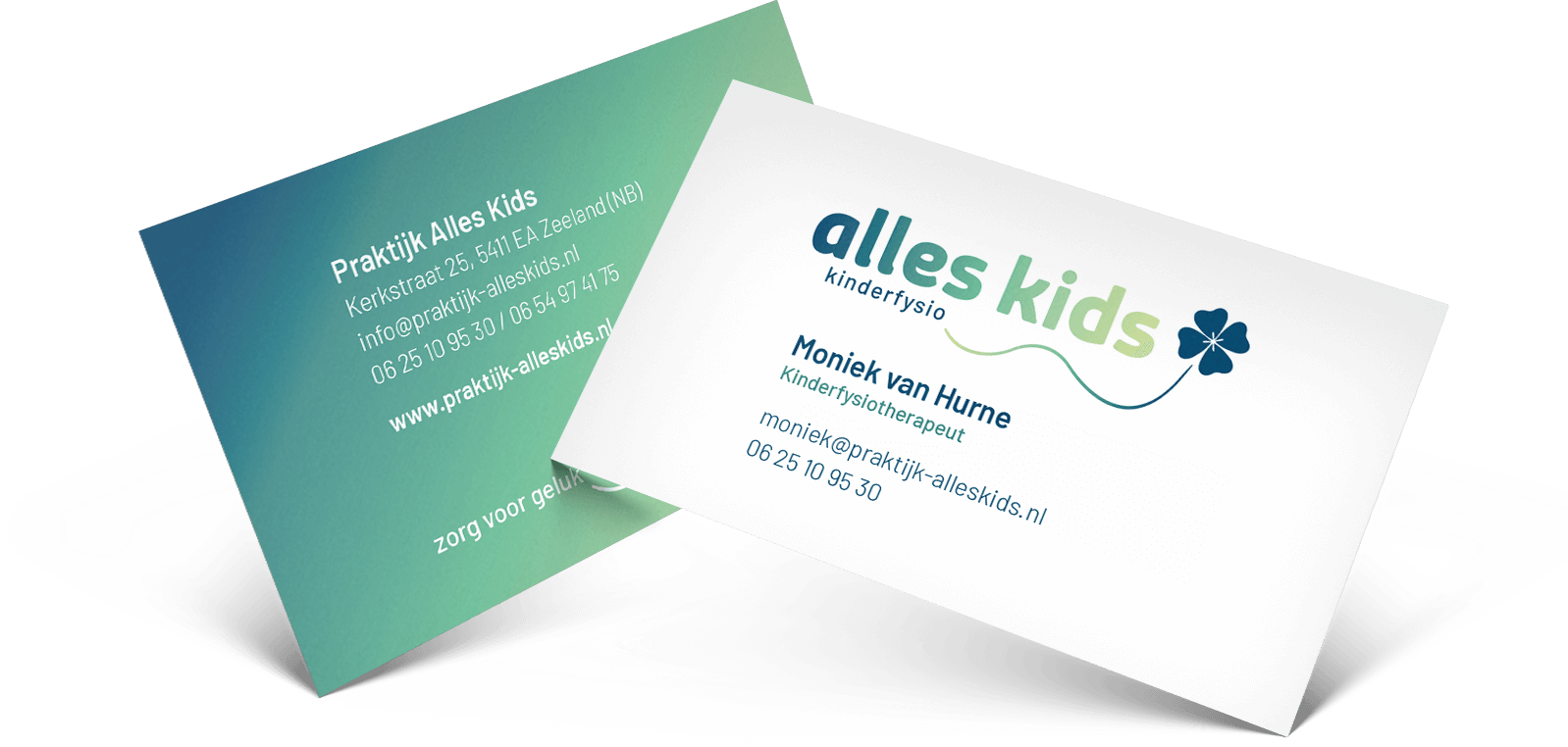 Praktijk Alles Kids visitcards