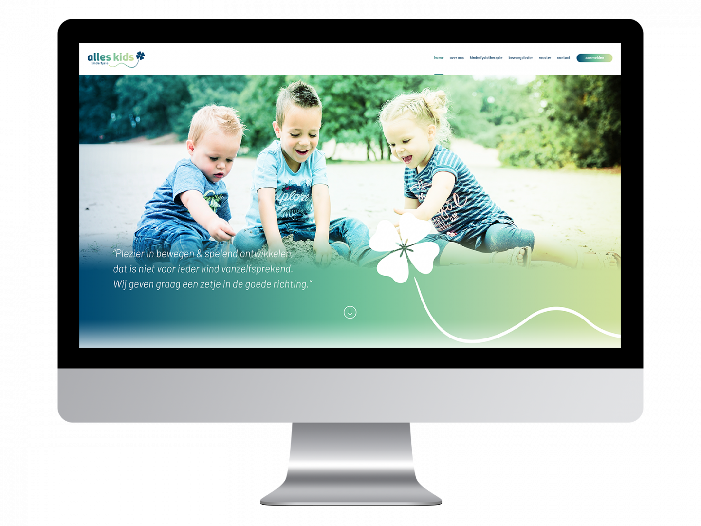 Praktijk Alles Kids website